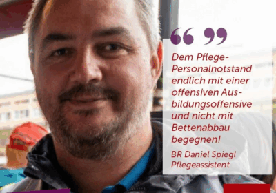 12. Mai: Internationaler Tag der Pflege
