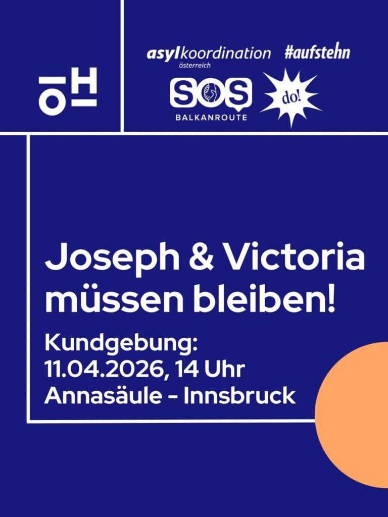 Joseph und Victoria müssen bleiben
